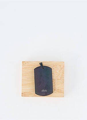 Pendentif noir TATA GISELE homme