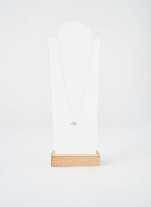 Collier matériaux argent argent TATA GISELE femme