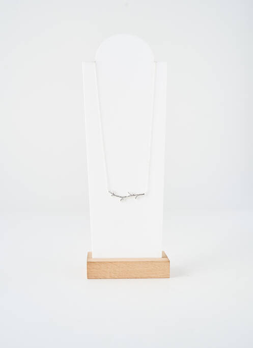 Collier matériaux argent argent TATA GISELE femme