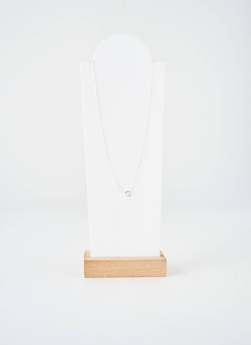 Collier matériaux argent argent TATA GISELE femme