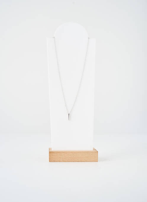 Collier matériaux argent argent TATA GISELE femme