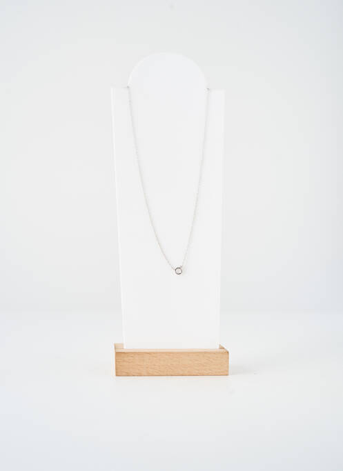 Collier matériaux argent argent TATA GISELE femme