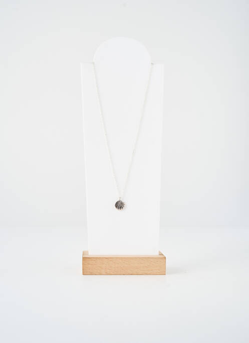 Collier matériaux argent argent TATA GISELE femme