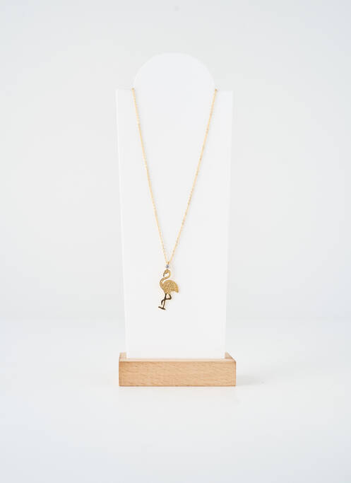 Collier fermeture fermoir mousqueton or TATA GISELE femme