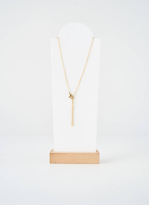 Collier fermeture fermoir mousqueton or TATA GISELE femme