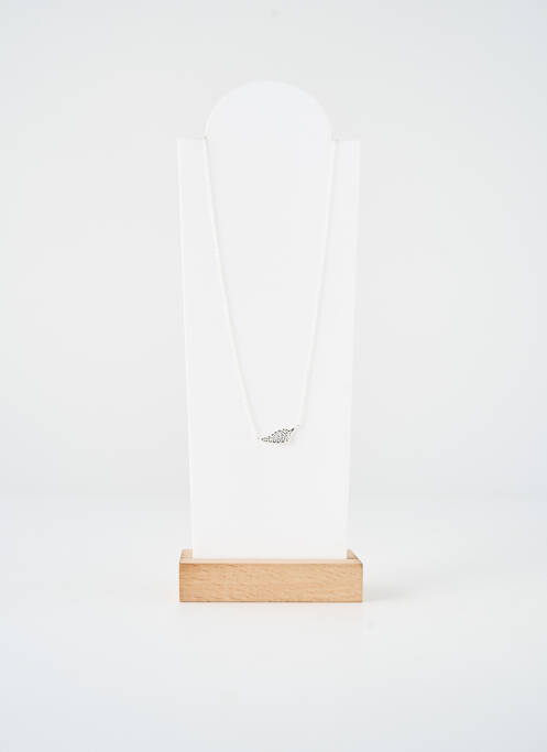 Collier matériaux argent argent TATA GISELE femme