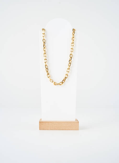 Collier fermeture fermoir mousqueton or TATA GISELE femme