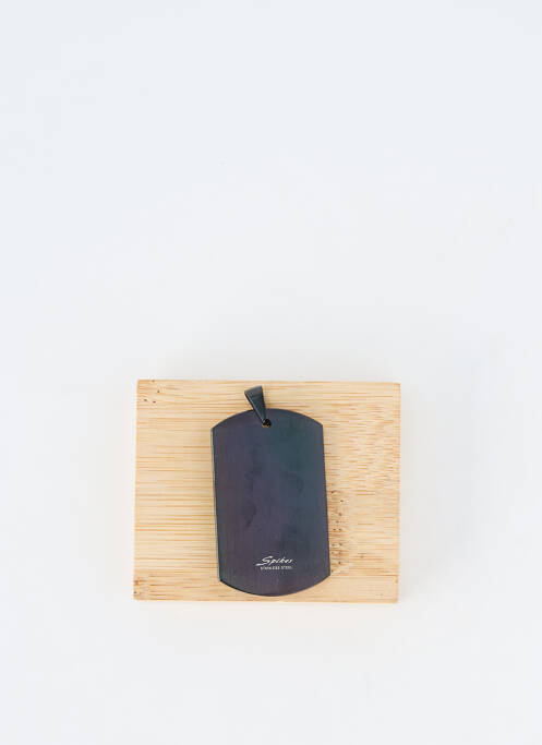 Pendentif noir TATA GISELE homme