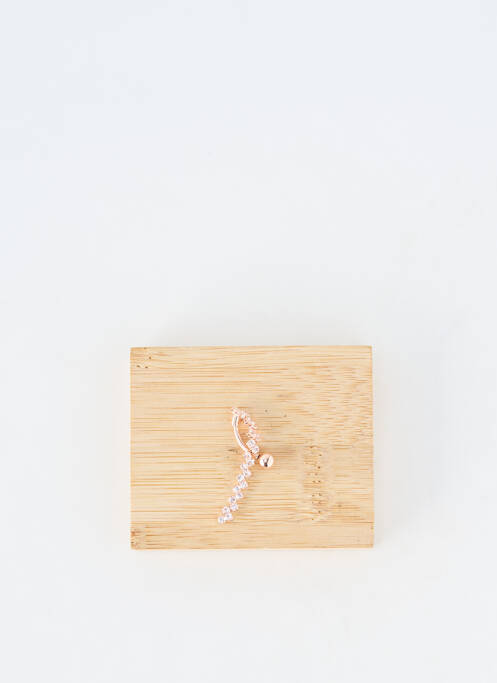 Piercing ornement oxyde de zirconium rose TATA GISELE femme
