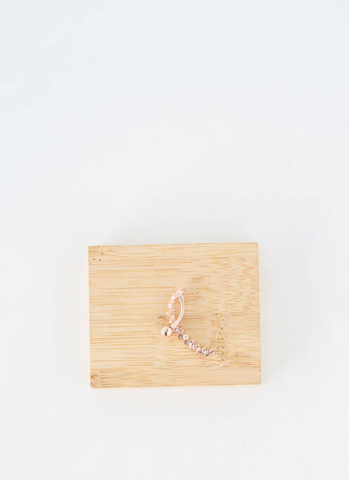 Piercing ornement oxyde de zirconium rose TATA GISELE femme