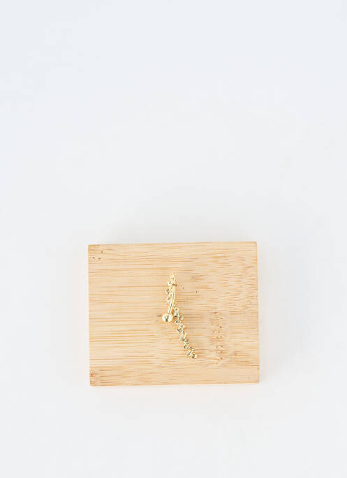 Piercing ornement oxyde de zirconium or TATA GISELE femme