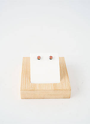 Boucles d’oreilles orange TATA GISELE femme