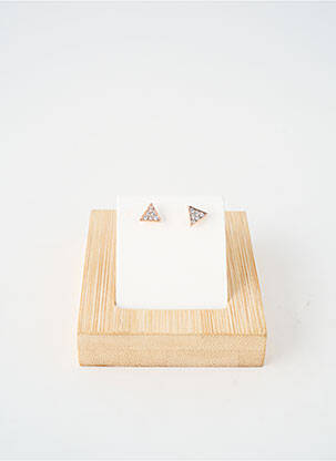 Boucles d’oreilles ornement oxyde de zirconium rose TATA GISELE femme