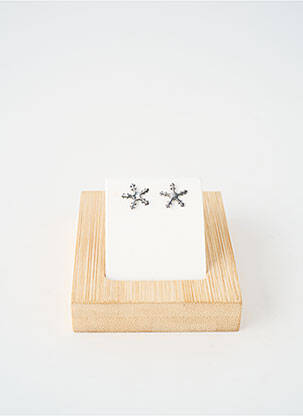 Boucles d’oreilles argent TATA GISELE femme