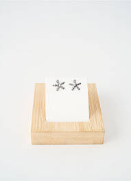 Boucles d’oreilles argent TATA GISELE femme