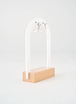 Boucles d’oreilles argent TATA GISELE femme