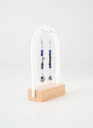 Boucles d’oreilles bleu TATA GISELE femme