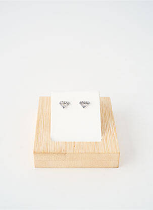 Boucles d’oreilles argent TATA GISELE femme