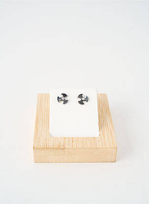 Boucles d’oreilles ornement oxyde de zirconium argent TATA GISELE femme