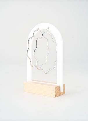 Boucles d’oreilles argent TATA GISELE femme