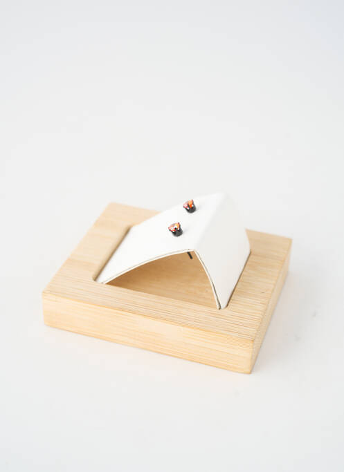 Boucles d’oreilles orange TATA GISELE femme