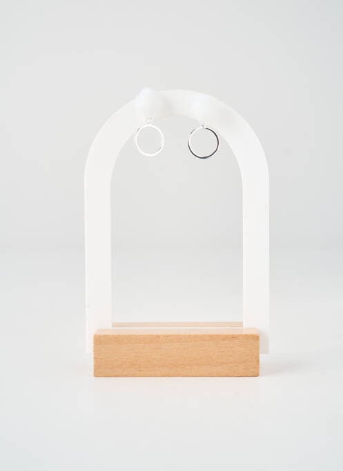 Boucles d’oreilles blanc TATA GISELE femme