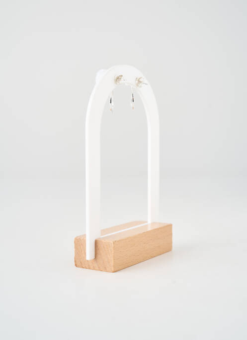 Boucles d’oreilles blanc TATA GISELE femme