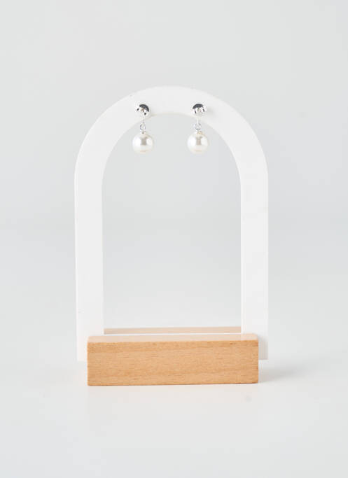 Boucles d’oreilles ornement oxyde de zirconium blanc TATA GISELE femme