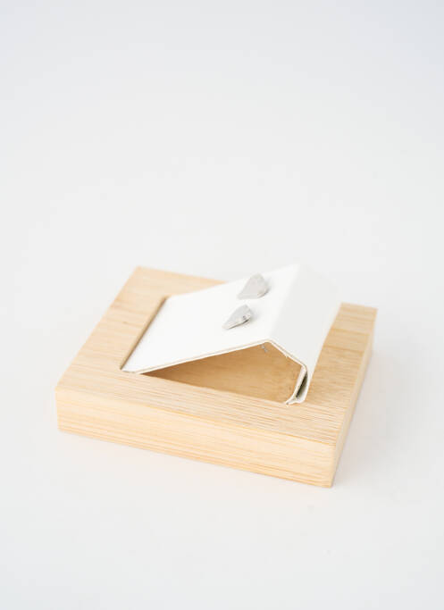 Boucles d’oreilles matériaux métal argent TATA GISELE femme