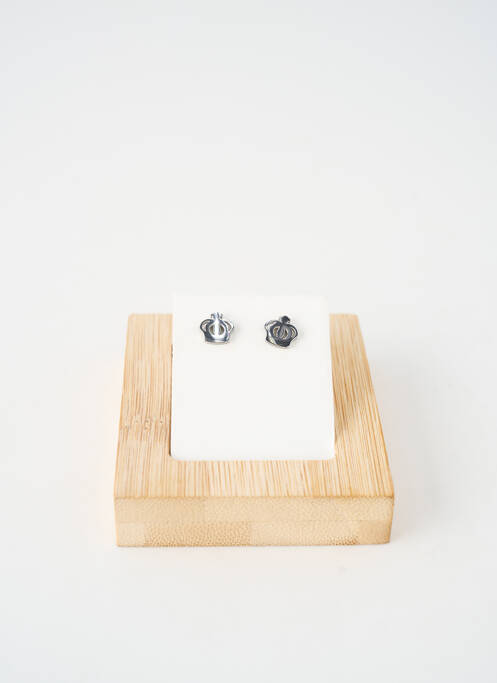 Boucles d’oreilles matériaux métal argent TATA GISELE femme