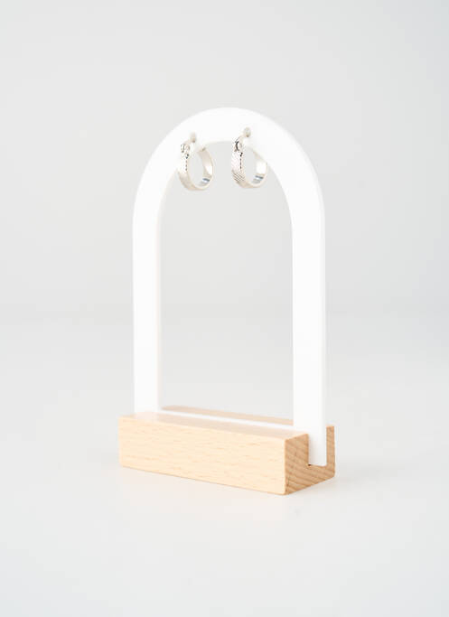 Boucles d’oreilles argent TATA GISELE femme