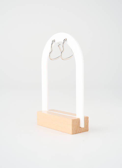 Boucles d’oreilles argent TATA GISELE femme