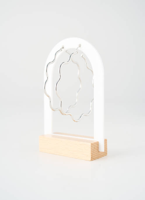 Boucles d’oreilles argent TATA GISELE femme