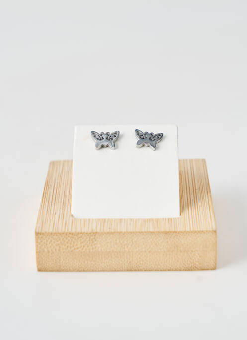 Boucles d’oreilles argent TATA GISELE femme