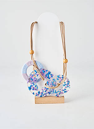Collier bleu CAROLINE BISS femme