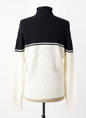 Pull col roulé coupe cintrée manches longues noir KARL LAGERFELD homme