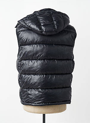 Doudoune capuche a capuche noir KARL LAGERFELD homme