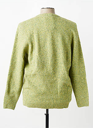 Pull col rond manches longues vert OVER/D homme