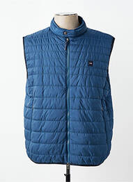 Doudoune finition intérieure doublée sans capuche bleu EDEN PARK homme