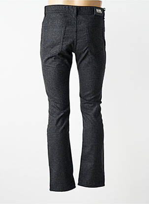 Pantalon slim fermeture zippée sous rabat boutonné taille normale noir KARL LAGERFELD homme
