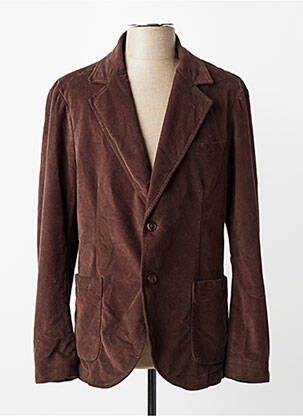 Blazer coupe cintrée marron TELERIA ZED homme