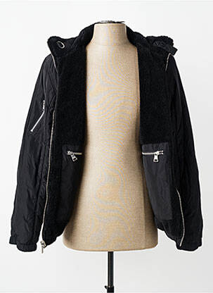 Blouson finition intérieure doublure polaire noir KARL LAGERFELD homme