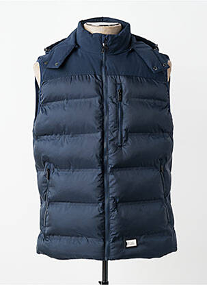 Doudoune finition intérieure doublée a capuche bleu KARL LAGERFELD homme