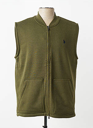 Gilet sans manche doublure vert U.S. POLO ASSN homme