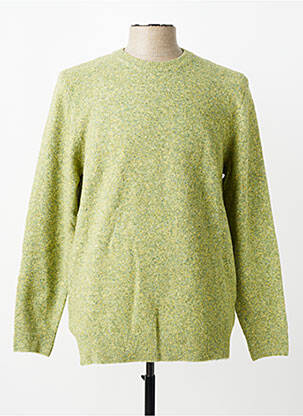 Pull col rond manches longues vert OVER/D homme