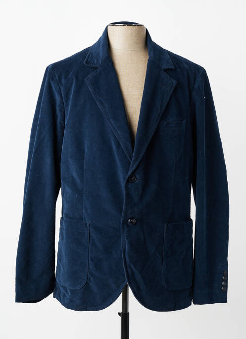 Blazer coupe cintrée bleu TELERIA ZED homme