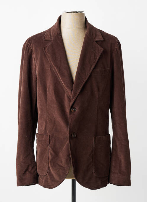 Blazer coupe cintrée marron TELERIA ZED homme