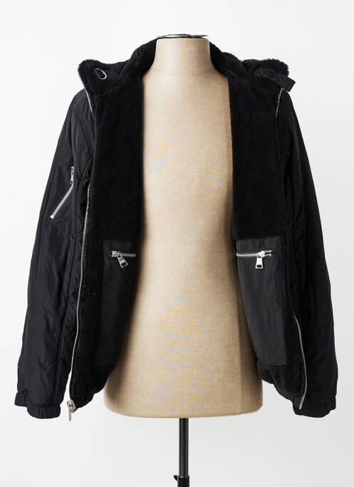 Blouson finition intérieure doublure polaire noir KARL LAGERFELD homme