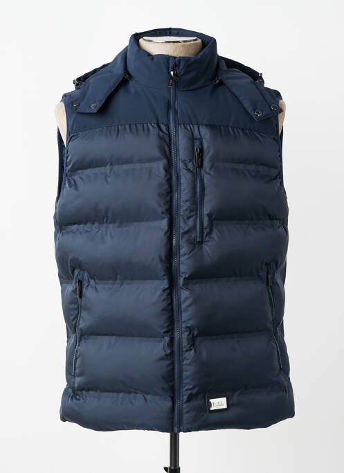 Doudoune finition intérieure doublée a capuche bleu KARL LAGERFELD homme