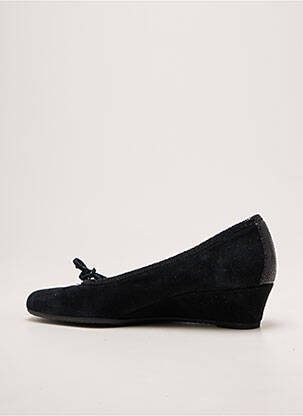Ballerines type de semelle amortissante talon plat jusqu'à 3cm noir REQINS femme